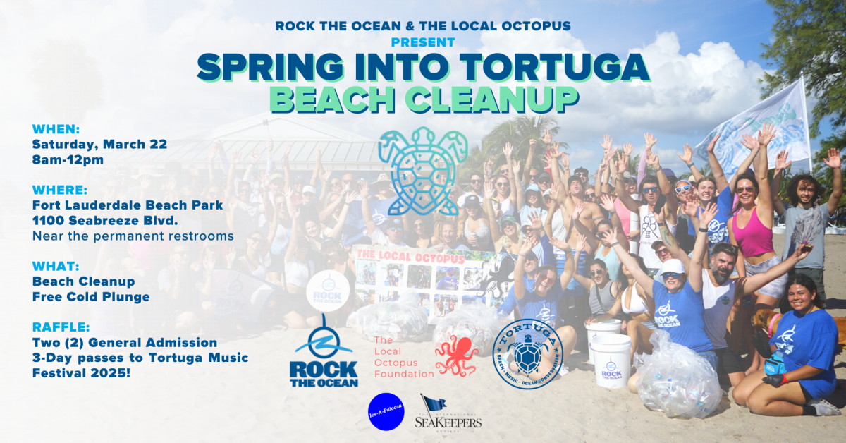 Spring into Tortuga Beach Cleanup