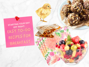 Three Fun Recipes to Enjoy During Spring Break