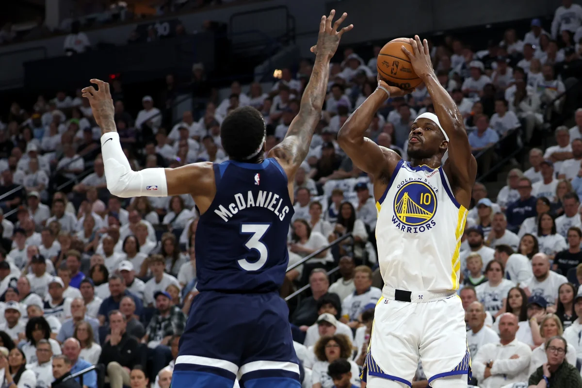 Timberwolves vs Warriors Game Five NBA Round Two