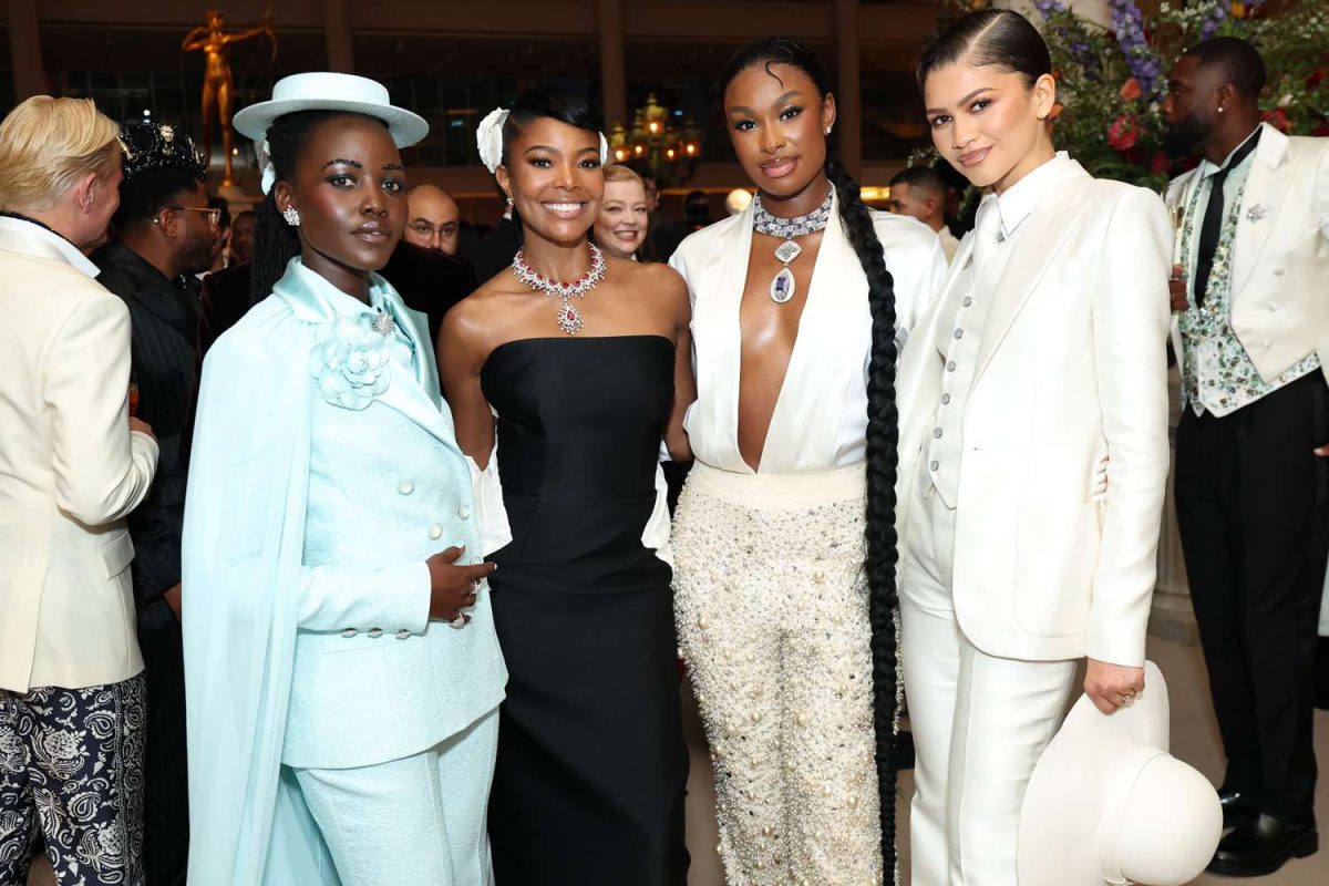 At the 2025 Met Gala, Zendaya and others embrace the theme "Black Elegance and Modern Tailoring."