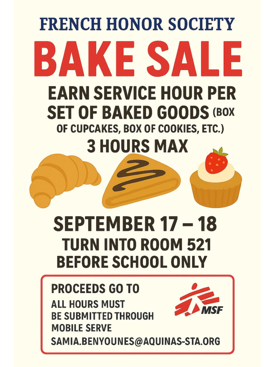 French Honor Society Hunger Month Fundraiser