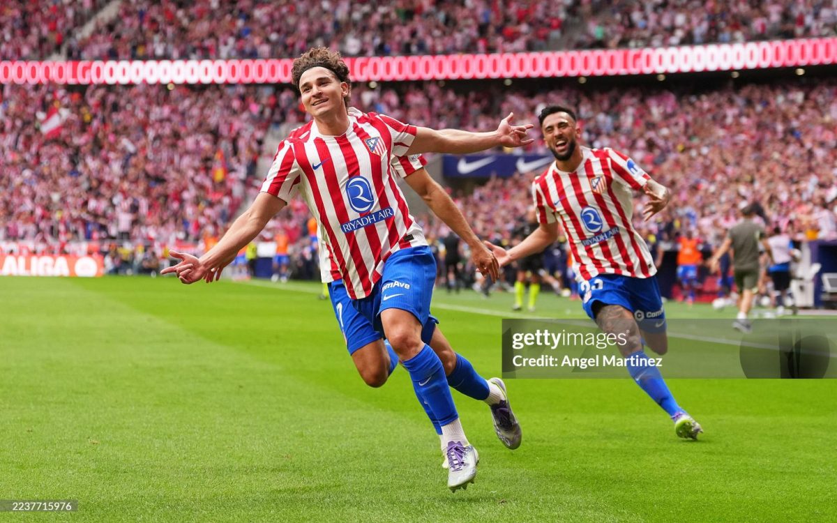 Julian Alvarez celebrating after scoring against Real Madrid CF
Photographer - Angel Martinez 