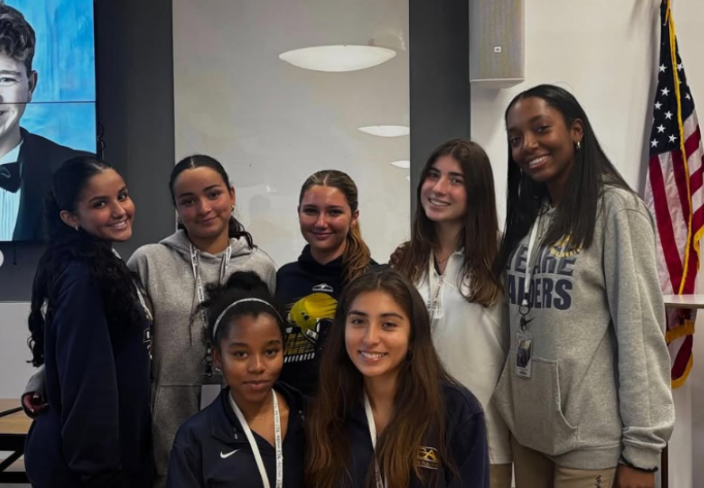 HOSA club members