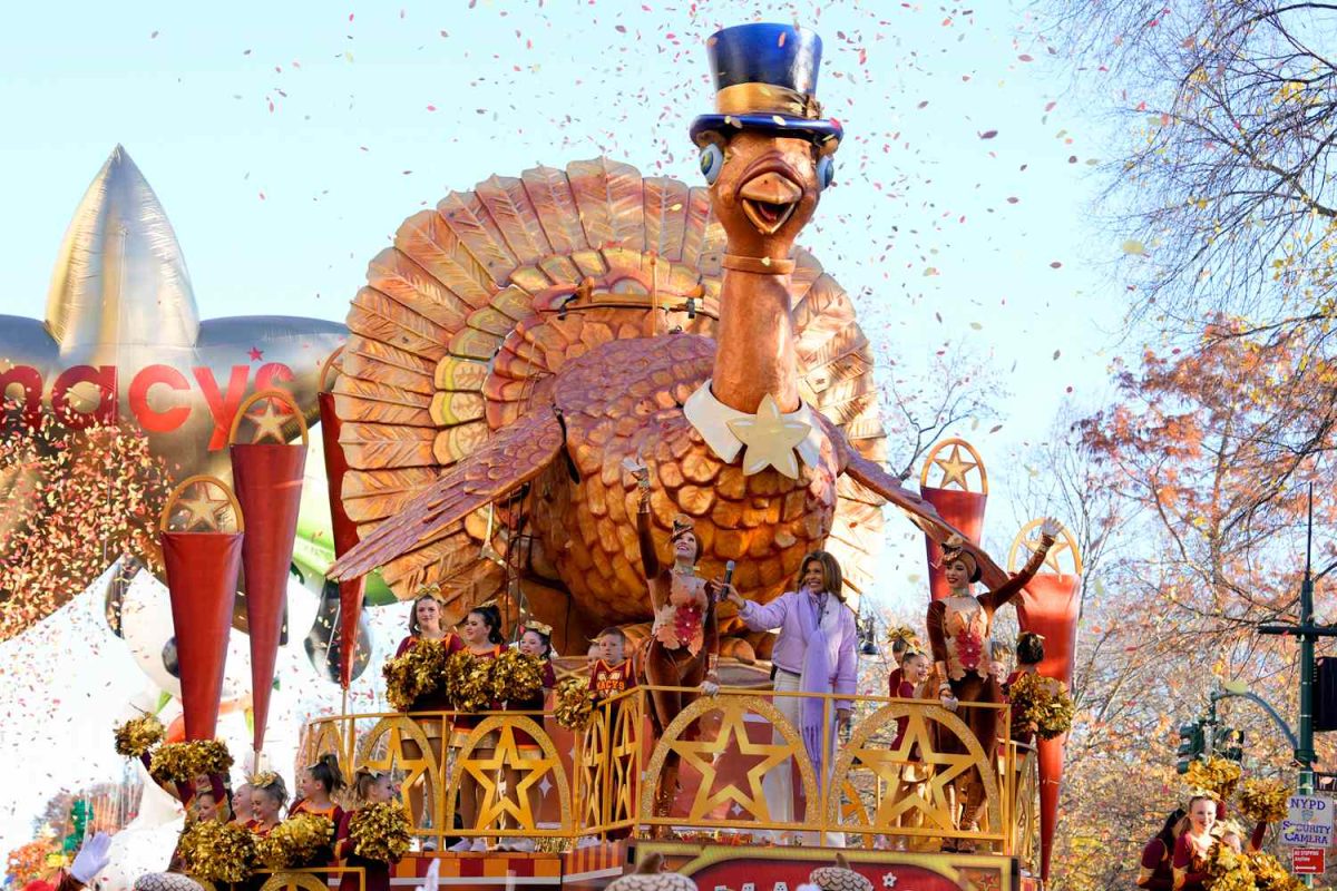 The iconic turkey float form the Macy's Thanksgiving Day Parade. As Thanksgiving rolls around once again, the STA community is filled with excitement and gratitude.