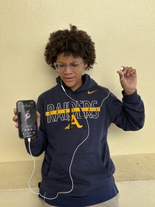 Xander Montero cringes as he listens to the latest Drake album.