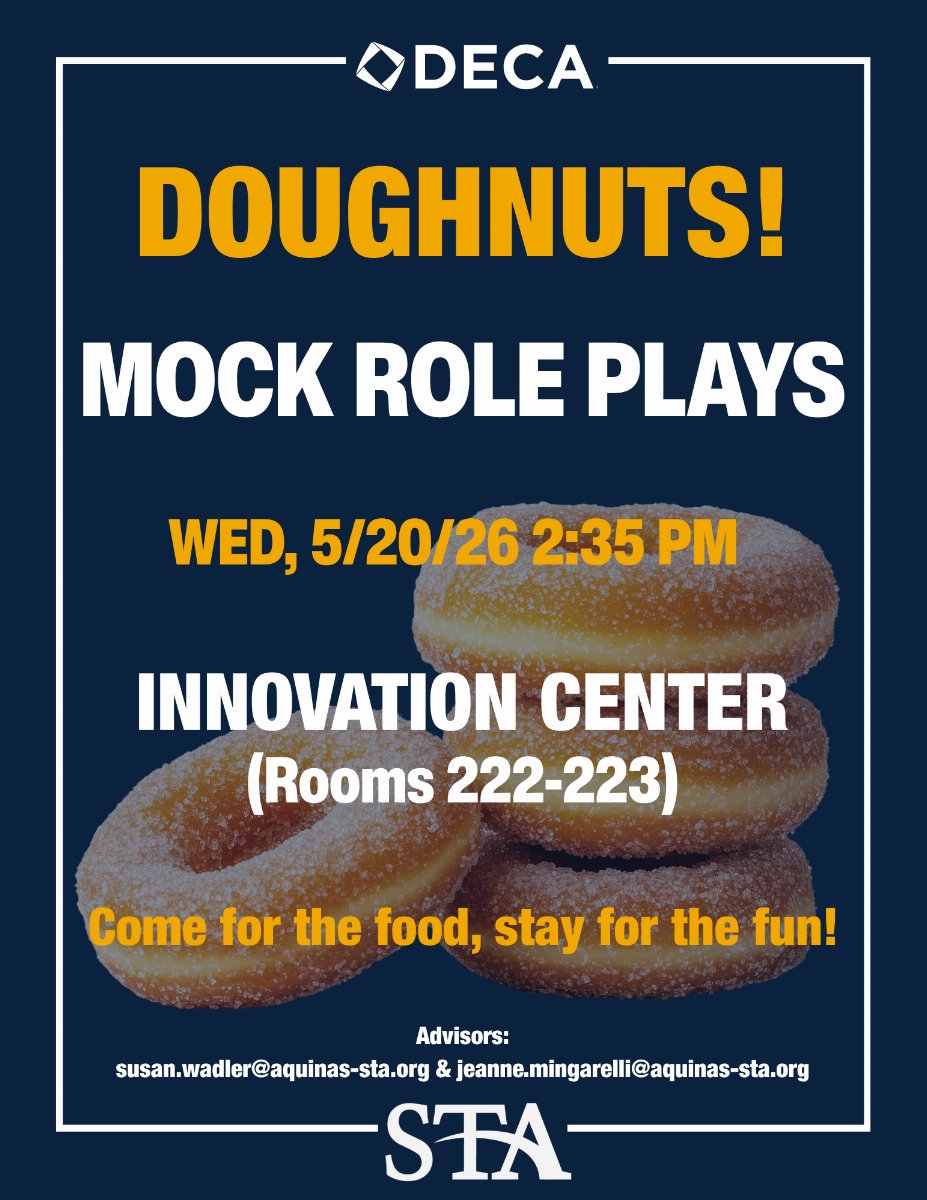 DECA Hosts Doughnuts and Mock Role Plays Event
